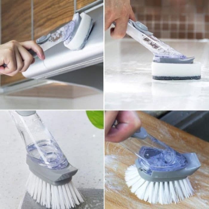 Sikat Cleaning Brush - Dispenser Sikat Pembersih - Sikat Pump Cleaning