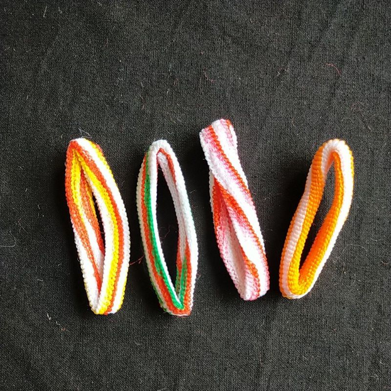 JKSNASEMKA22 - IKAT RAMBUT DONAT SALUR (PACK)-2