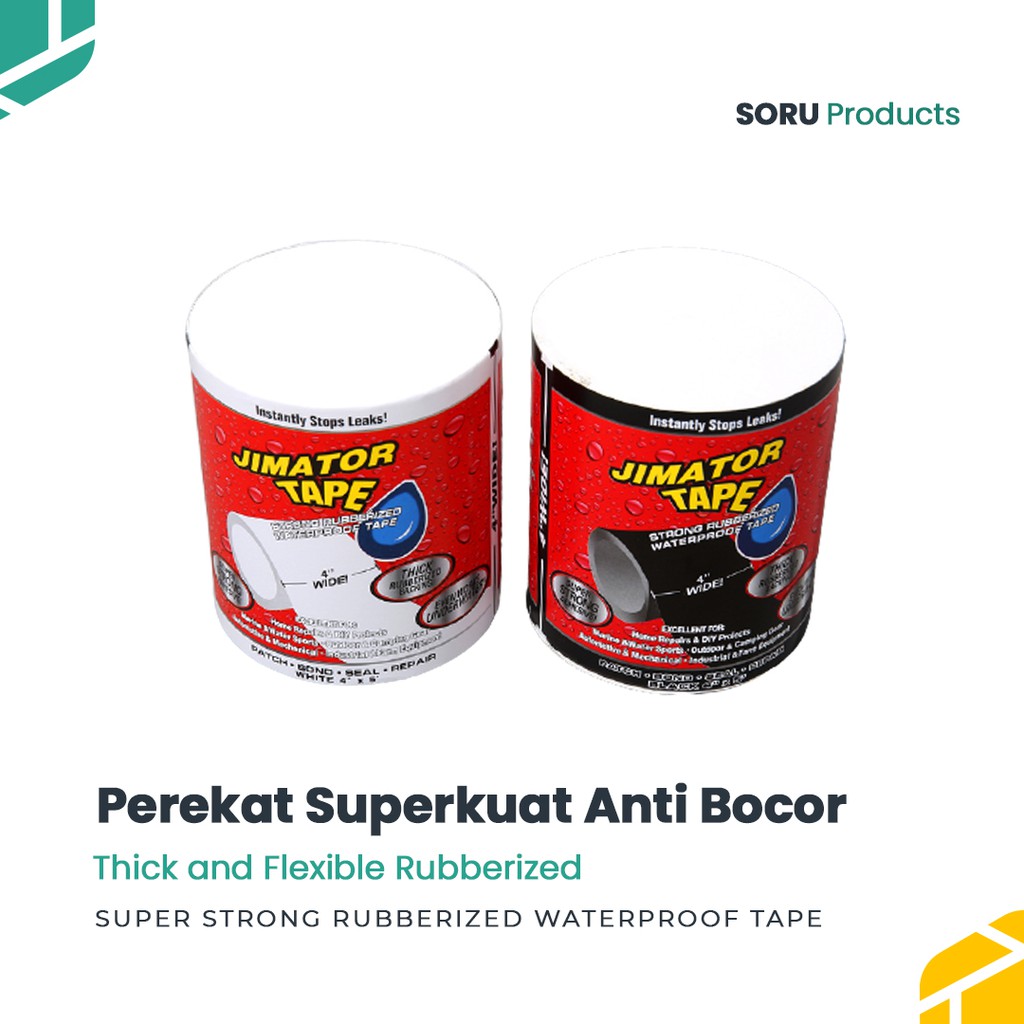 Flextape Lakban Super Kuat Anti Bocor Waterproof Perekat Serbaguna