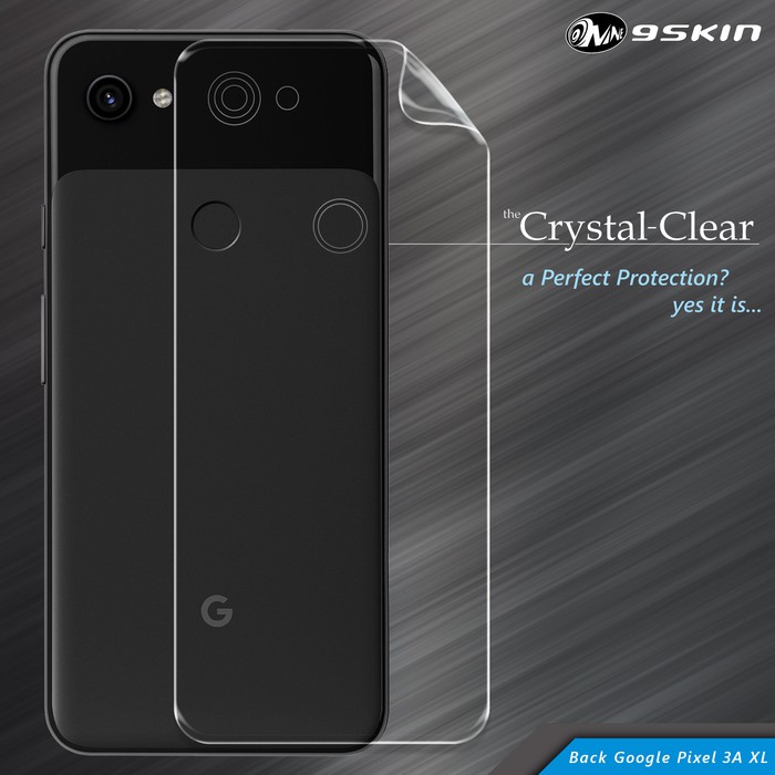 Crystal Clear CC Google Pixel 3A XL BACK
