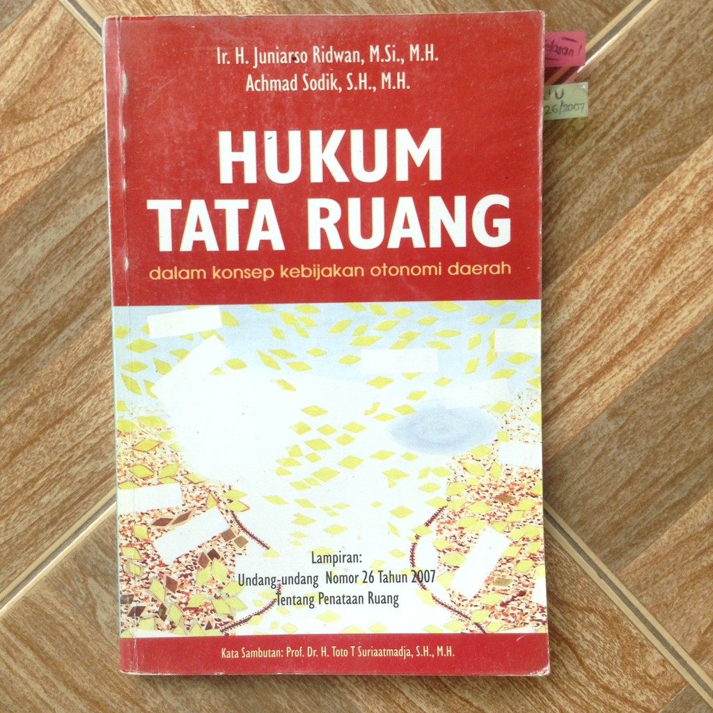 [12.12 DESEMBER PROMO/Risyamel.co] HUKUM TATA RUANG - Dalam Konsep Kebijakan Otonomi Daerah (Buku Hu