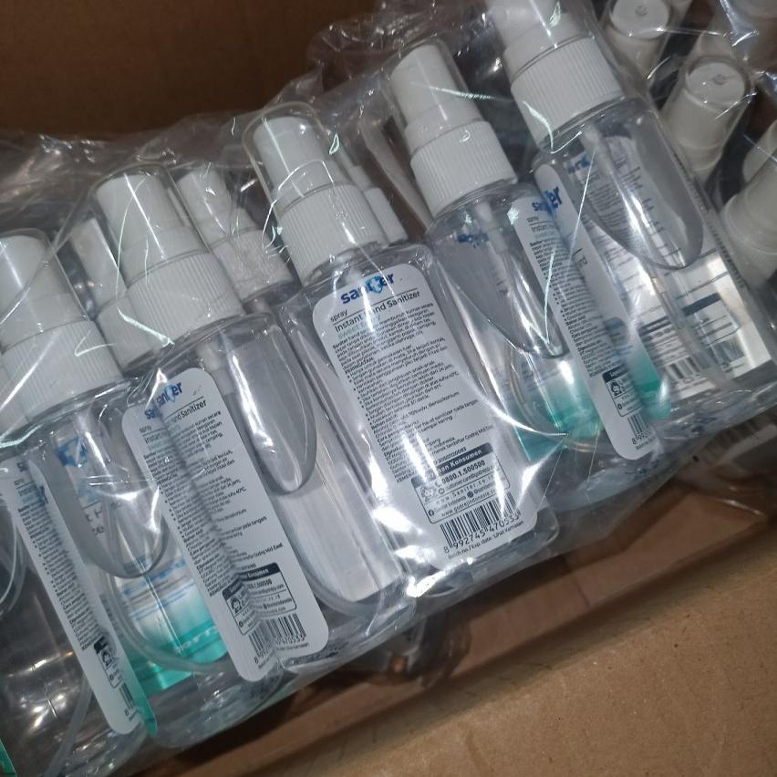 Laris 7N0AA Saniter Handsanitizer Cair Botol spray 60 ml Aroma Sweet Berry 95 Promo