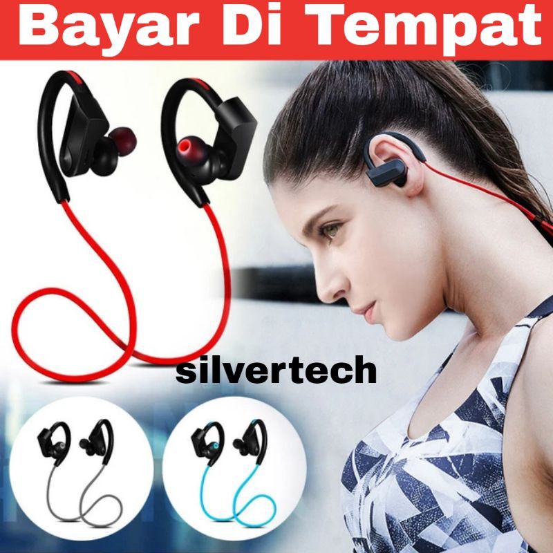 Bluetooth Headset Sport Earphone Bluetooth Olahraga