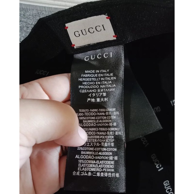 Topi gucci original second