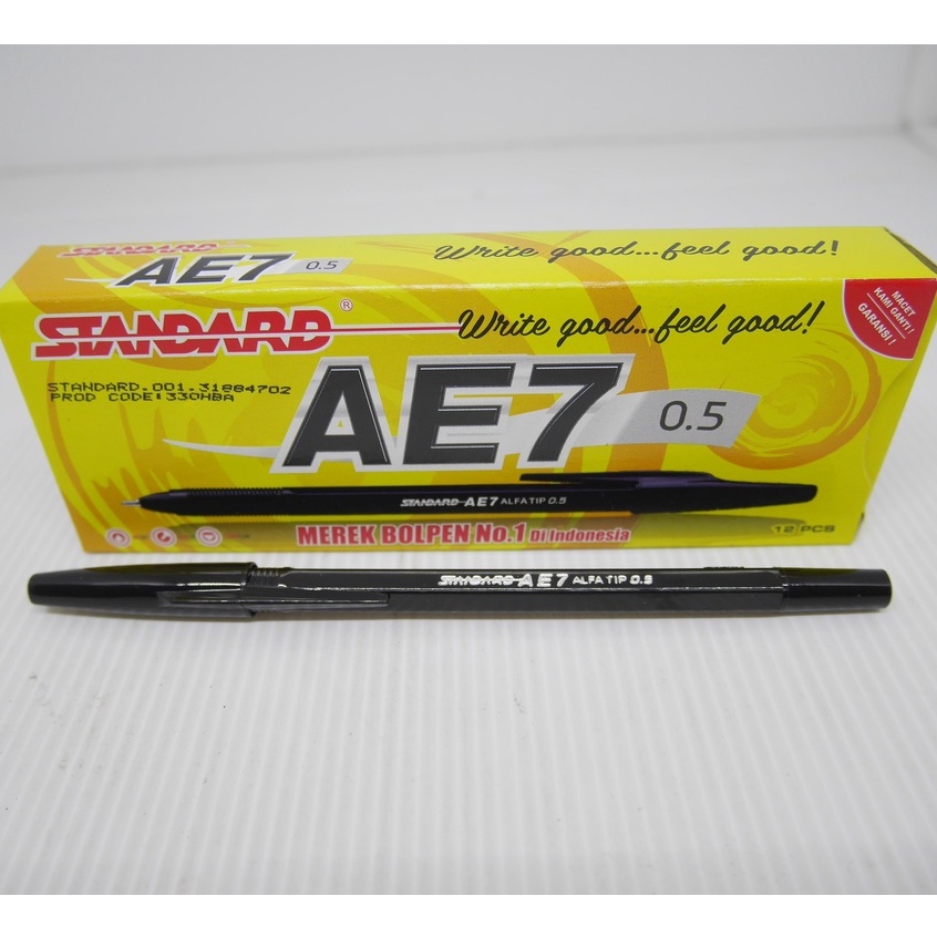 

PULPEN / BALLPEN STANDARD AE-7 0.5MM [ ECER ]