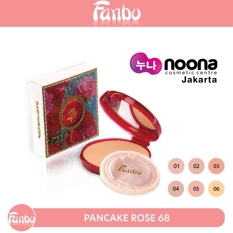 FANBO 68 ROSE COMPACT POWDER 22,5 GR