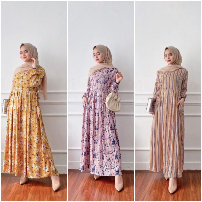 Gamis Rayon / Gamis Milea by hd.id
