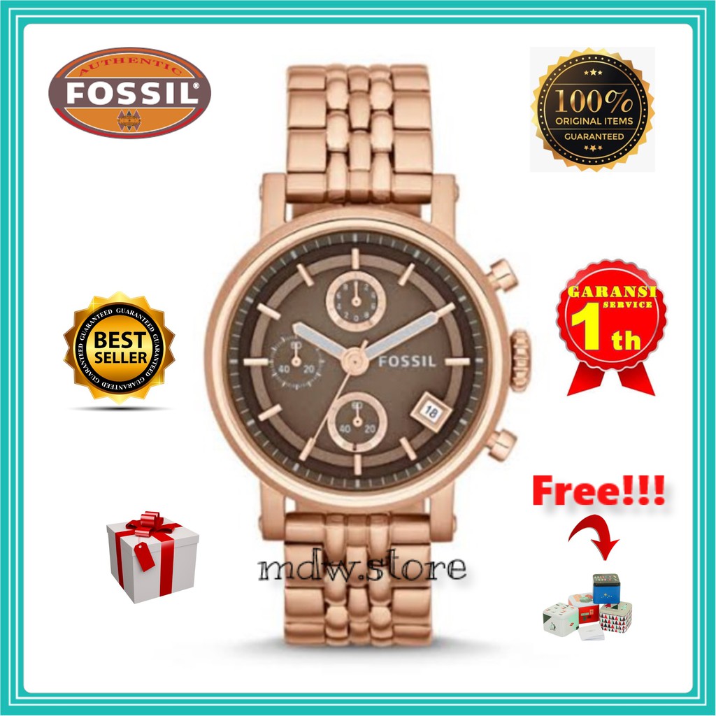 Fos sil Type ES3494 ES 3494 Jam Tangan Wanita