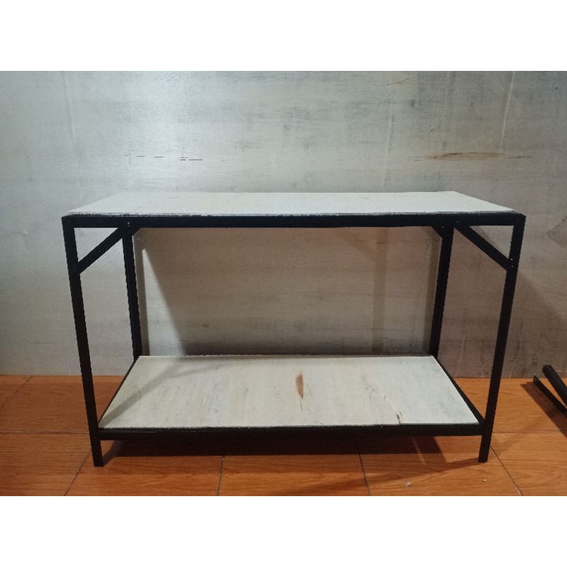 Rak meja Aquarium P100 L50 T70cm 2 susun. Rak serbaguna. Rak custom. Rak Aquarium. Rak bongkar pasan