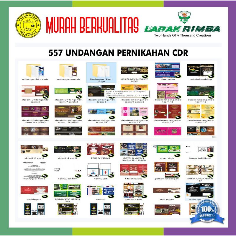 FILE Undangan Pernikahan 557 CDR