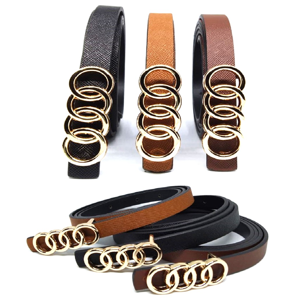 IKAT PINGGANG WANITA RING BELT GG GESPER SABUK WANITA MODEL KOTAK TERBARU TERMURAH