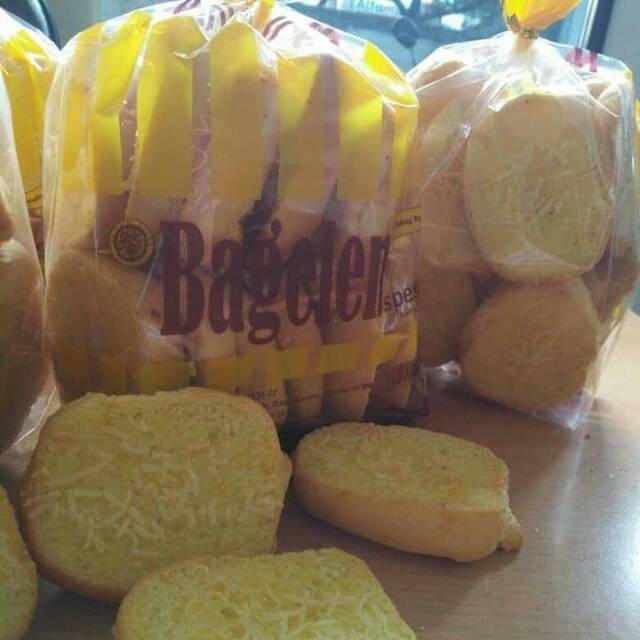 

Bagelan roti kering rasa keju