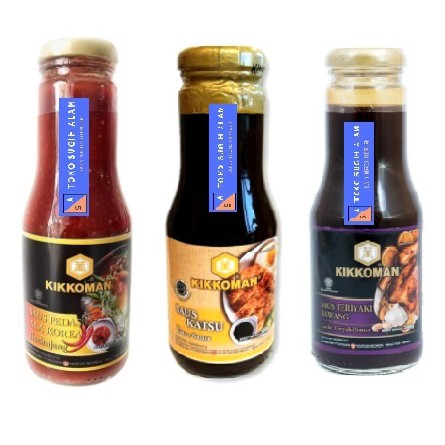 

KIKKOMAN SAUS PEDAS GOCHUJANG/ KATSU/ TERIYAKI BAWANG