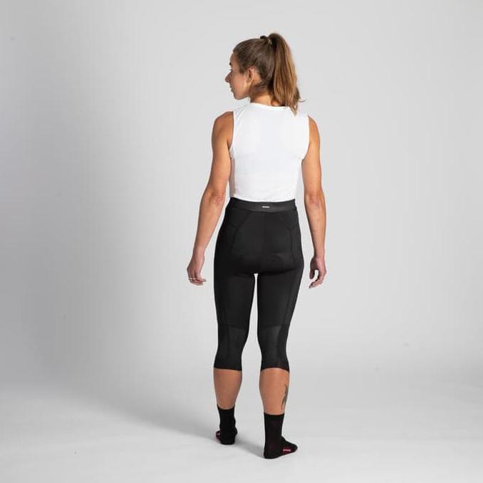 Btwin Celana Bersepeda 3/4 Hitam 900 Wanita Decathlon - 8523245 - Xs