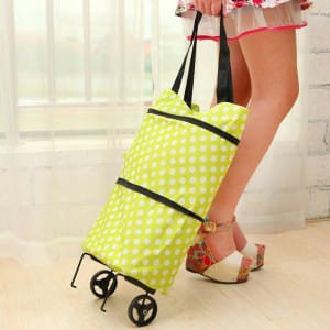 EDW 309 Tas Troli Lipat Belanja Motif Trolly Bag Shopping Foldable Trolley