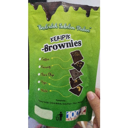 

kripik brownis