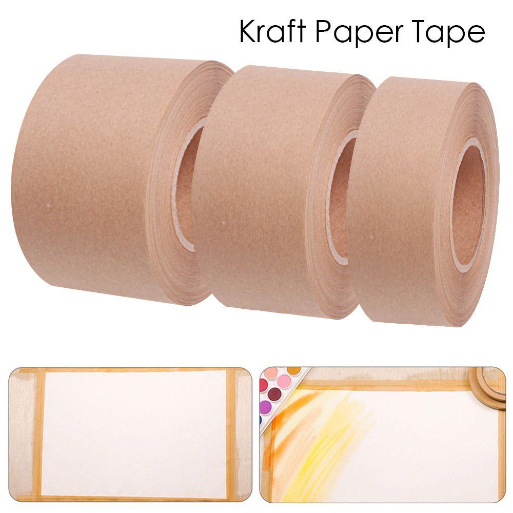 Pineapple Kraft Paper Tape Painting Hand-Sobek Viskositas Tinggi Sealing