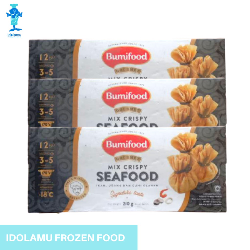 

mix crispy seafood 210 gr BUMIFOOD