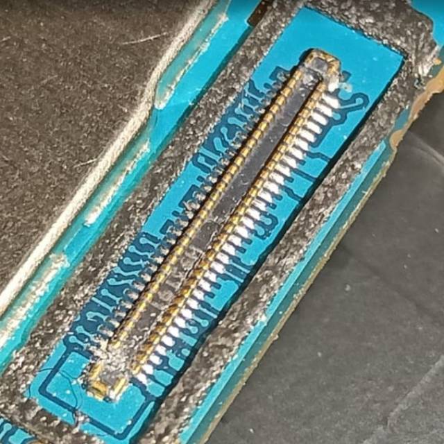 Konektor Fpc Sub mainboard Samsung A50 di Mesin 64 pin 1 pcs On Board Fpc Sub Mainboard
