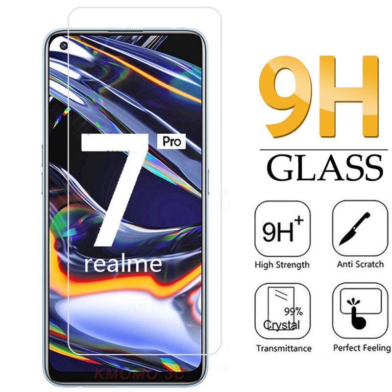 Pelindung Layar Tempered Glass 9h Untuk Oppo Realme 8 7 7i 6 6i 5 5i 5s Narzo 30a Xt X7 X2 C21 C25 C11 C12 C15 C2 C3 Pro