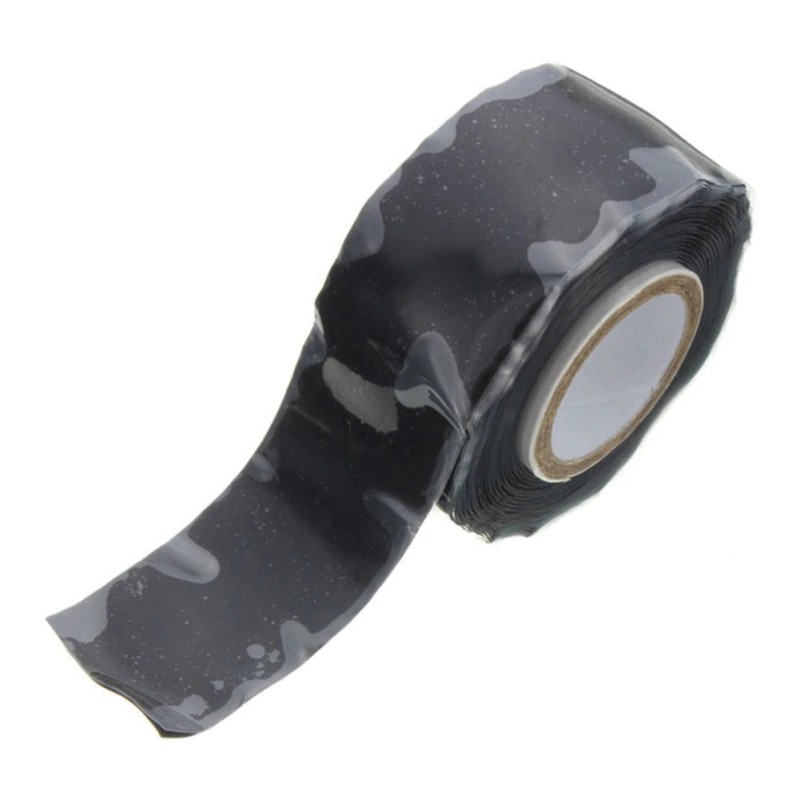 Universal Waterproof Black Silicone Repair Tape Bonding Lakban Rumah Pipa Air Kuat