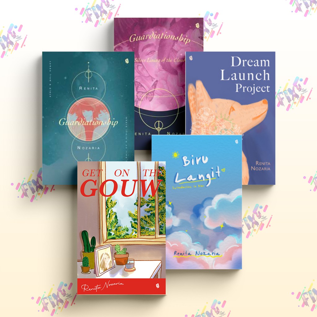 Serial Buku Renita Nozaria Get On The Gouws Biru Langit Dream Launch Project Guardiationship