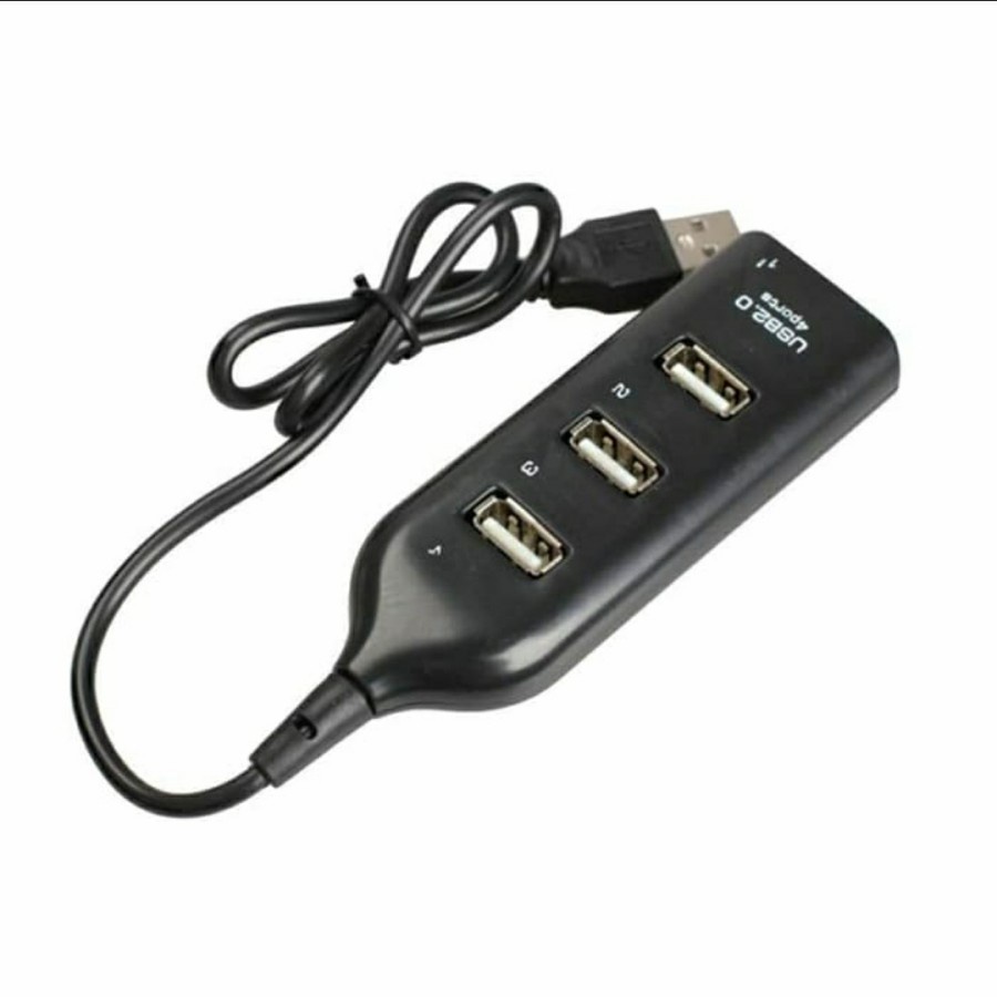 Usb Hub 4 in 1 Sambungan 4in1 Kabel 4 port Saklar For Mouse Laptop Flashdisk