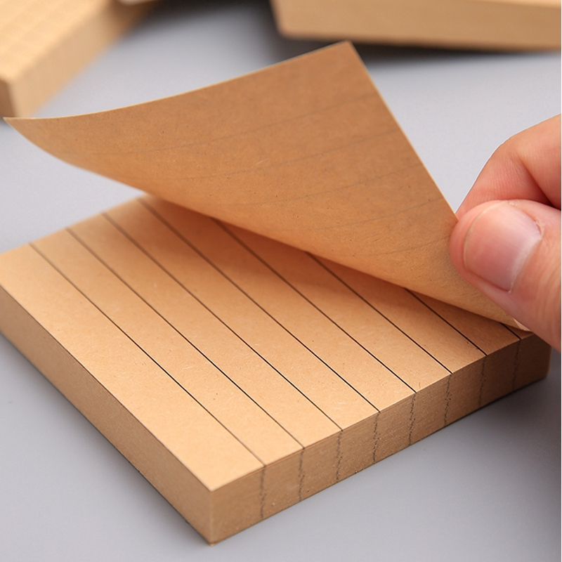 INS Simple Sticky Notes Student Horizontal Line Office Small Grid Message Memo Note Paper