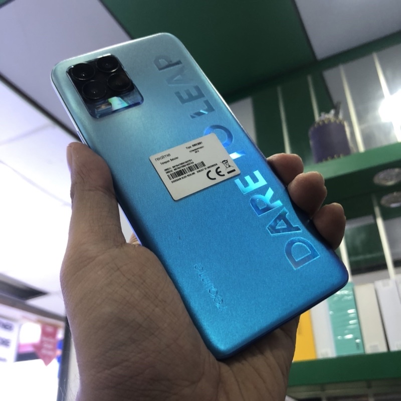 realme 8 pro 8/128gb second bekas pakai fullset original