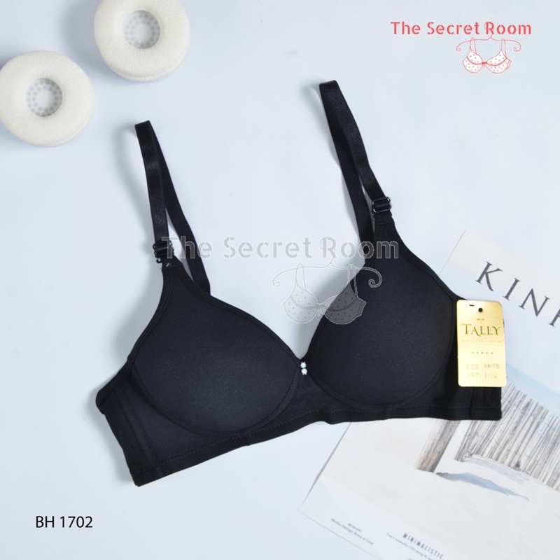 TALLY BRA BH BASIC 1702 I NYAMAN DAN ANTI SESAK  I CUP B | SIZE 34 - 38 I TANPA KAWAT I BUSA TIPIS