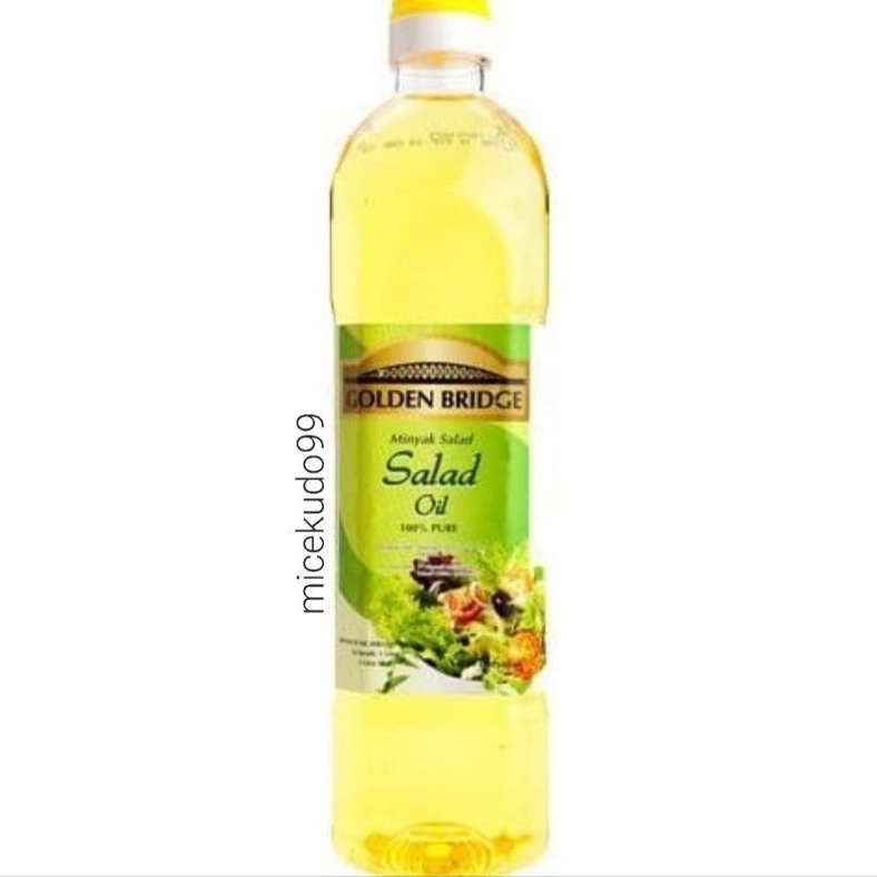 

GOLDEN BRIDGE SALAD OIL 1L MINYAK SALAD 1 LITER