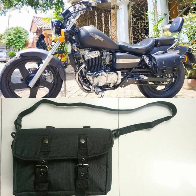 Tas motor Patagonian Eagle Box motor tas samping