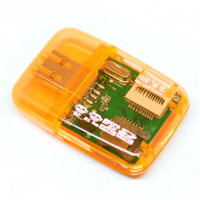 All in One Mini multi Memory Card Reader Micro SD HC TF M2 MS MMC Card