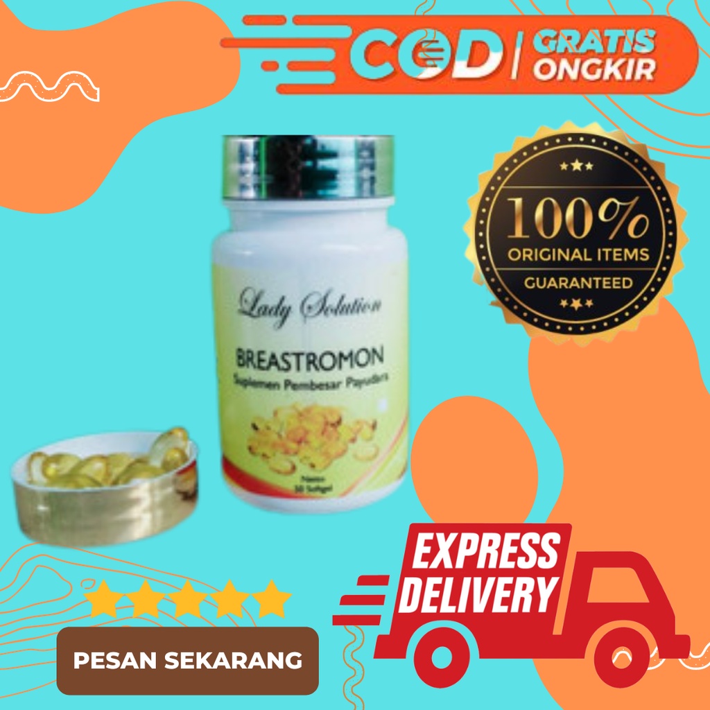 AGEN RESMI BREASTROMON 50 KAPSUL HORMON ESTROGEN PENGAKTIF HORWON KEWANITAAN ASLI