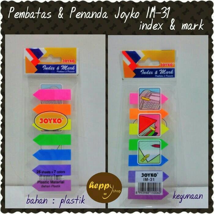 

Pembatas &penanda IM-31 Joyko / Index &Mark
