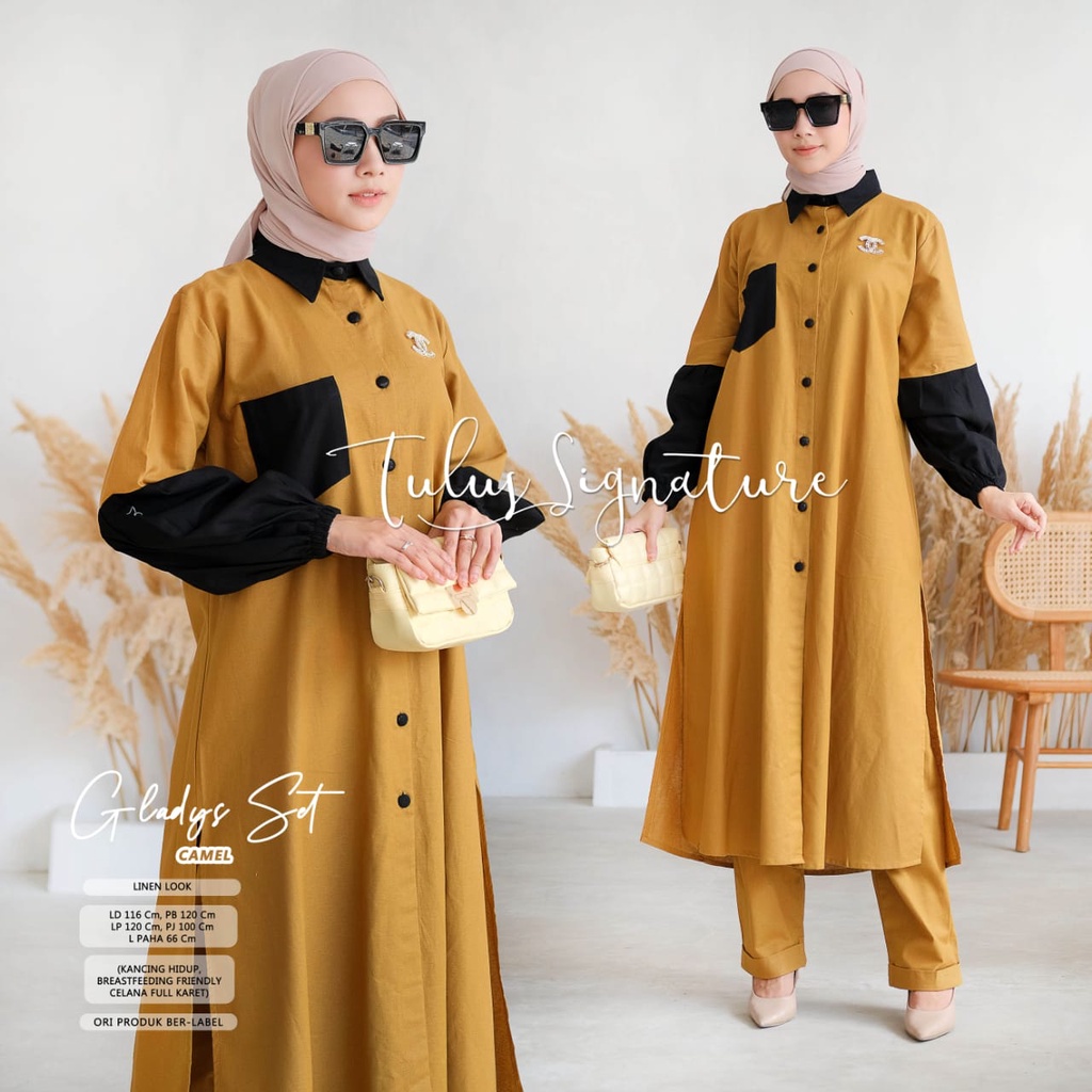 Setelan Gladys Set Ori Tulus Signature