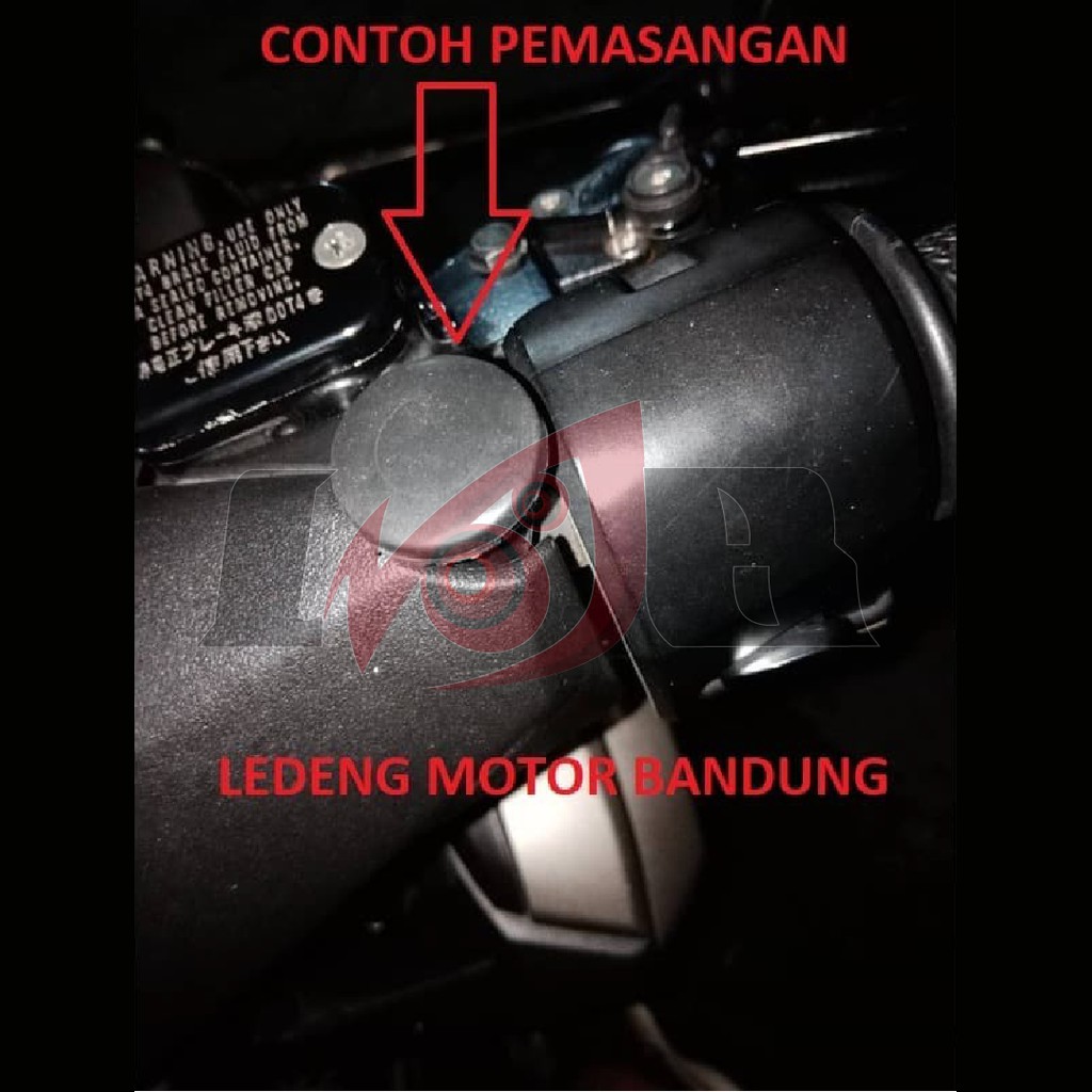 Karet Tutup Lubang Spion Hitam Motor Bebek Matic Universal