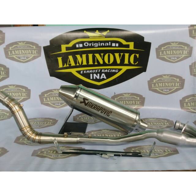 Knalpot Akrapovic Klx150 klx150bf crf150 crf150l dtracker