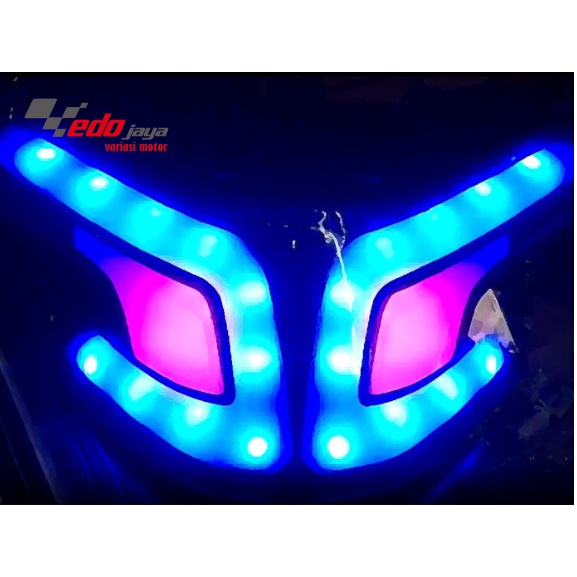 STOPLAMP PCX LAMPU STOP PCX 150 RUNNING WARNA BIRU MERK AGRAS