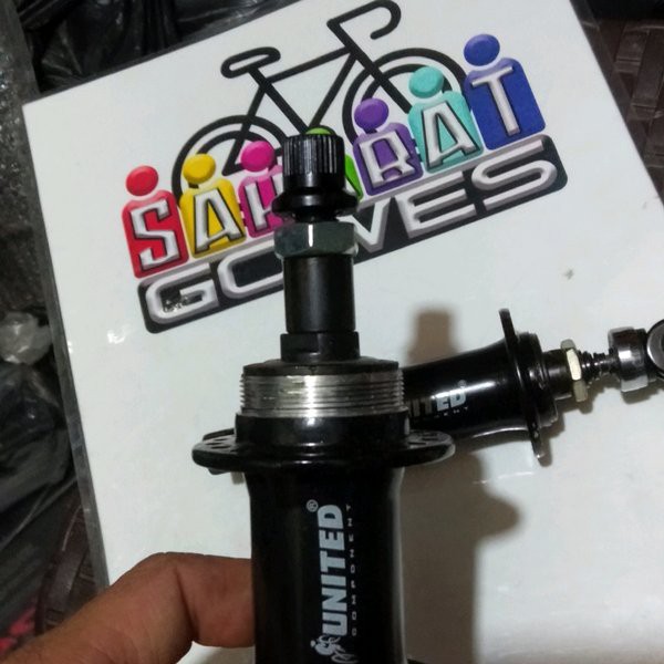 FREE HUB UNITED ALLOY 36HOLE DRAT-HUB 36HOlE UNITED ALLOY ULIR