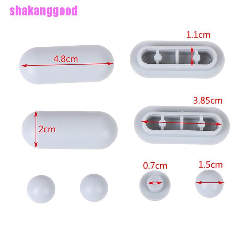 Skk 4pcs Pad Bumper Cover Dudukan Toilet Anti Slip Untuk Kamar Mandi