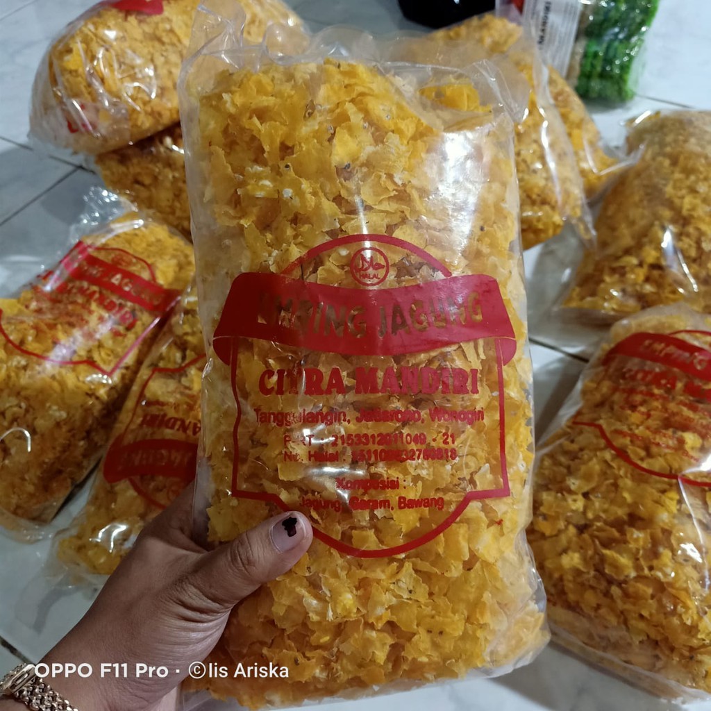 

EMPING JAGUNG MENTAH ASLI WONOGIRI 500 GRAM