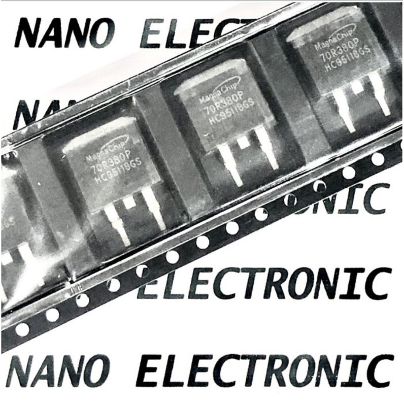 Transistor MOSFET 70R380P MME70R380P 70R380 N-Channel TO-263