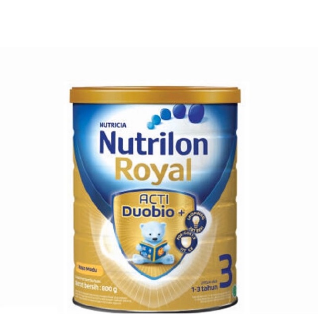 

NUTRILON Royal 3 Vanila Susu Pertumbuhan Bubuk - 800 gr