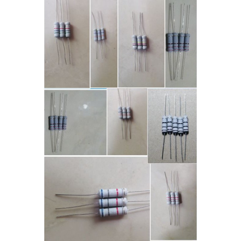 ANEKA NILAI RESISTOR, 2. WAT