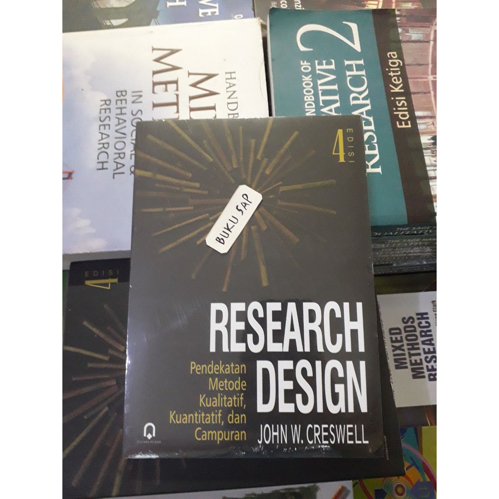 Buku Research Design Ed 4 John W Creswell Original Gb Shopee Indonesia