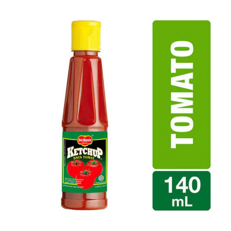

Delmonte saus tomato btl 140ml