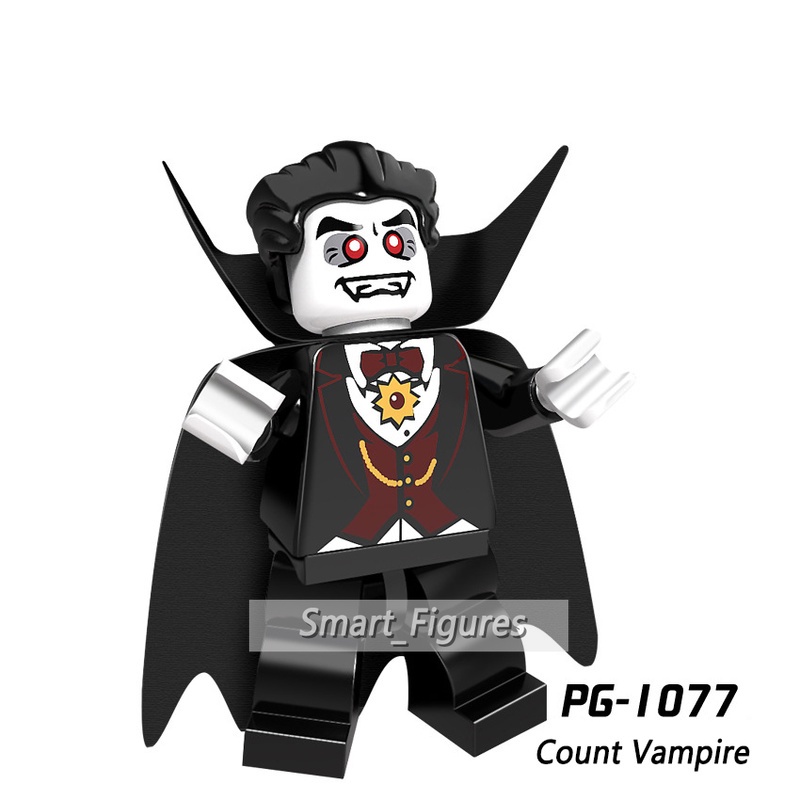 Pg8080 Mainan Action Figure Mini Seri Halloween Labu Hantu Penyihir Werewolf Vampire Queen