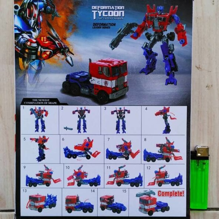 Unik MAINAN ACTION FIGURE TRANSFORMERS OPTIMUS PRIME AOE VOYAGER CLASS Murah