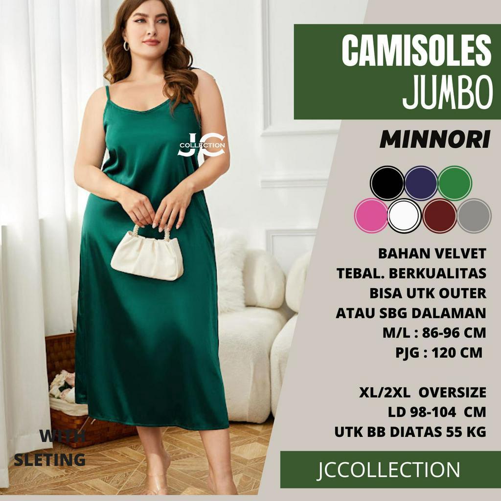 Tanktop Jumbo Velvet / Camisoles Oversize sexy Saten / Tanktop Tali Minori JCCollections. / Tanktop Satin Jumbo